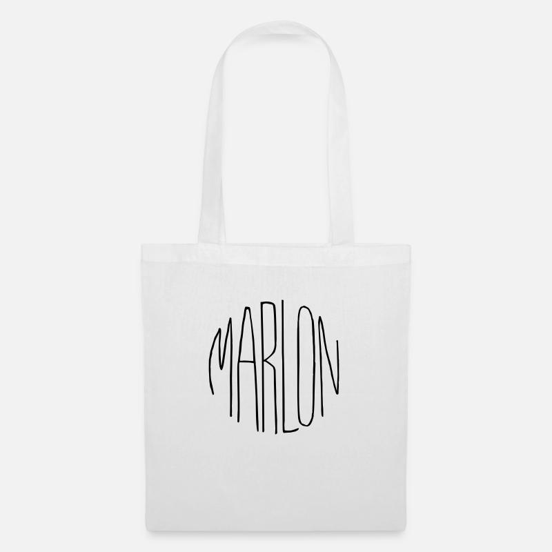 Marlon - Sac en tissu - blanc