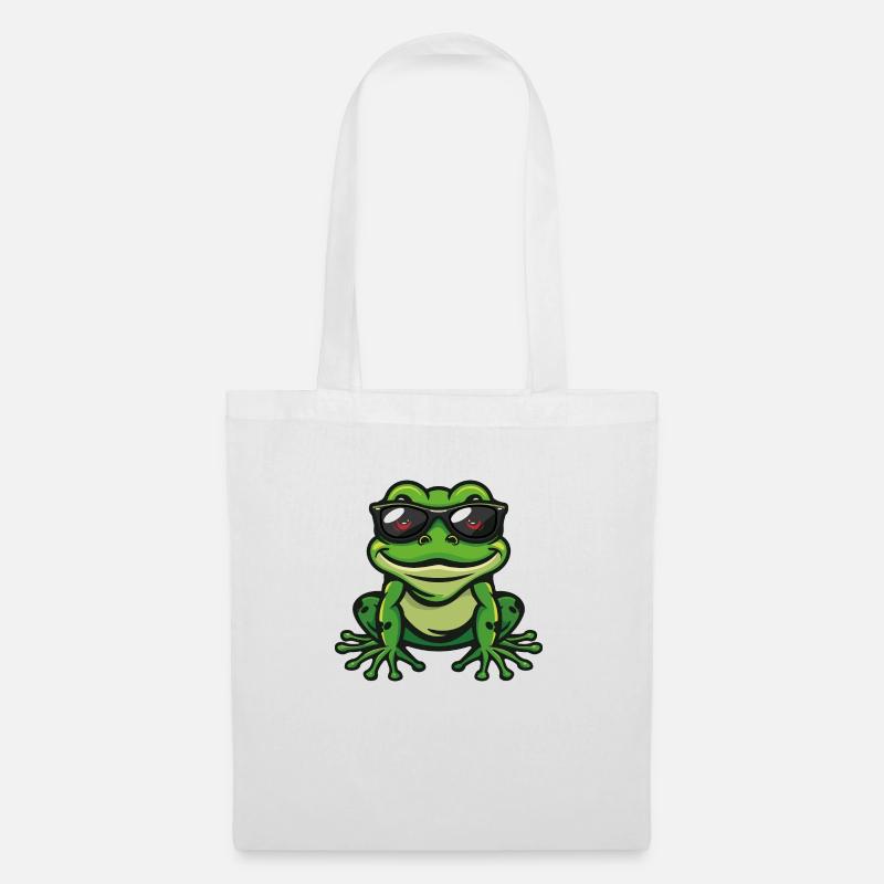 Frog Comic Cool - Tote Bag - white