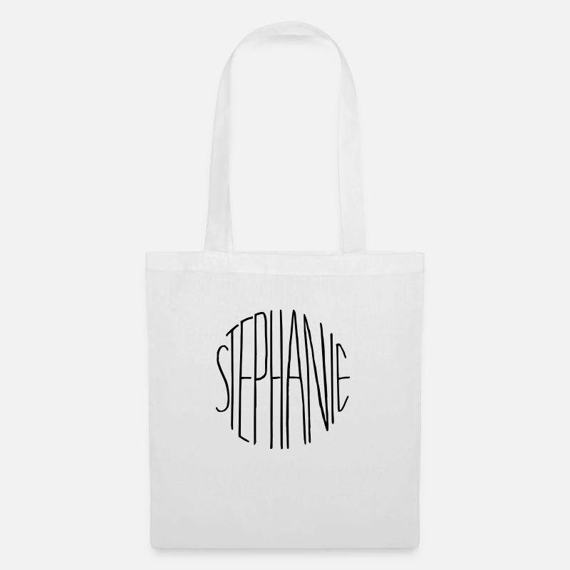 Stephanie - Sac en tissu - blanc