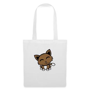 Cat Pet Animal Cute Little Kitten Friendly - Tote Bag - white - Front