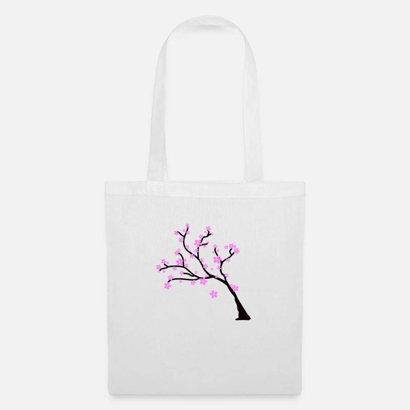 flowering tree - Tote Bag - white