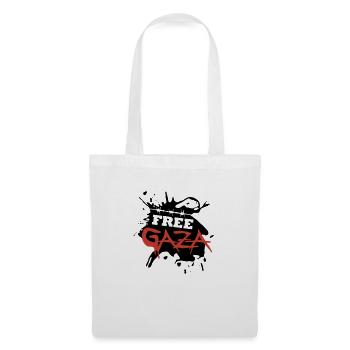 Free Gaza - Stoffbeutel - Weiß - Vorne