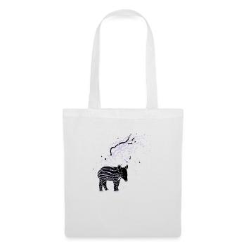 PLUX Tapir - Stoffbeutel - Weiß - Vorne