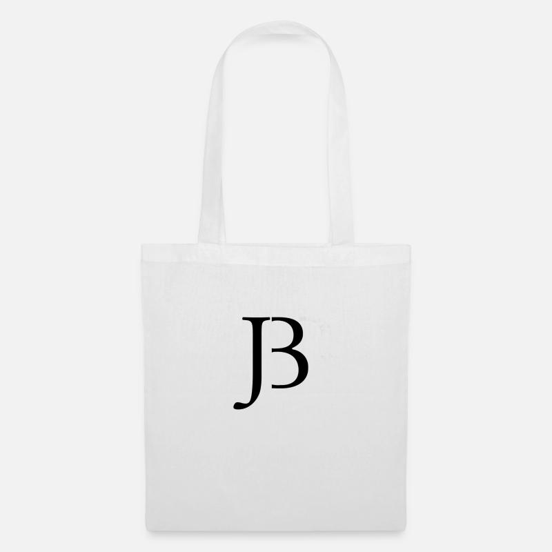 JB Tennis Label - Stoffbeutel - Weiß