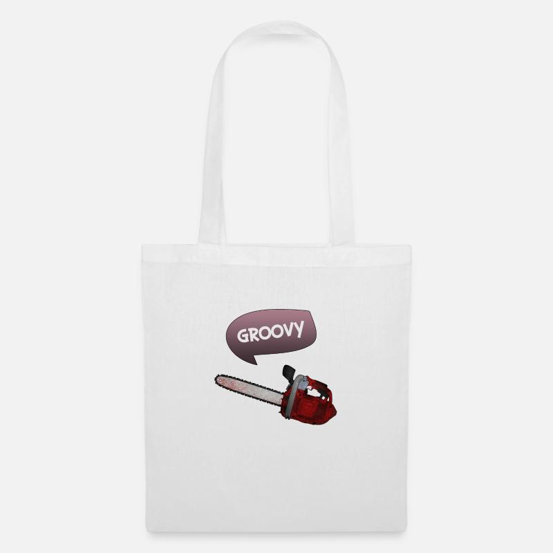 Evil dead - Groovy chains - Sac en tissu - blanc