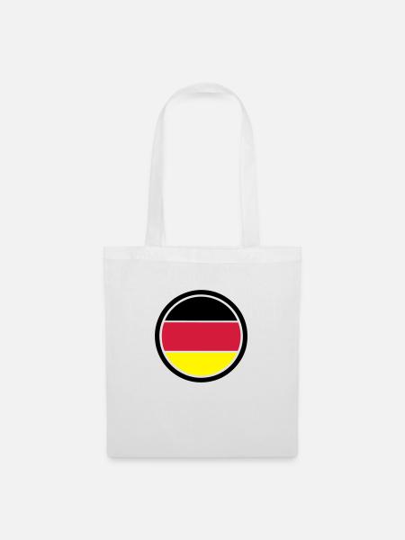 Deutschland Emblem - Stoffbeutel - Weiß