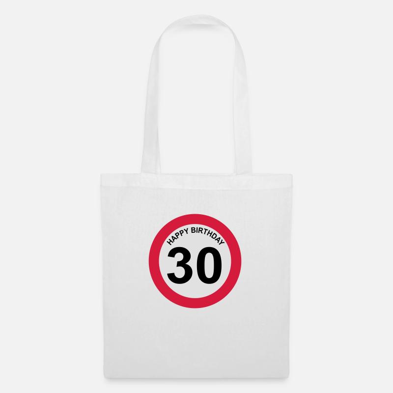 30 - Stoffbeutel - Weiß