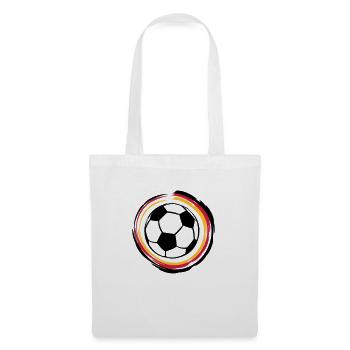 Fussball (Deutschland) - Stoffbeutel - Weiß - Vorne