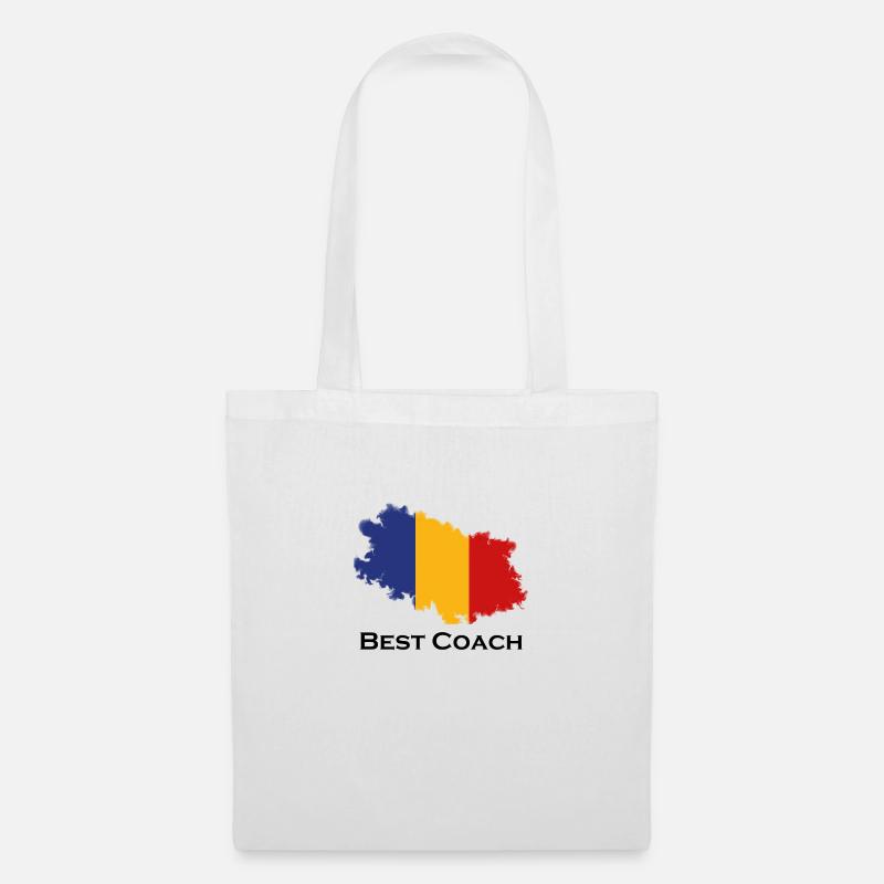 bestcoachromania - Stoffbeutel - Weiß