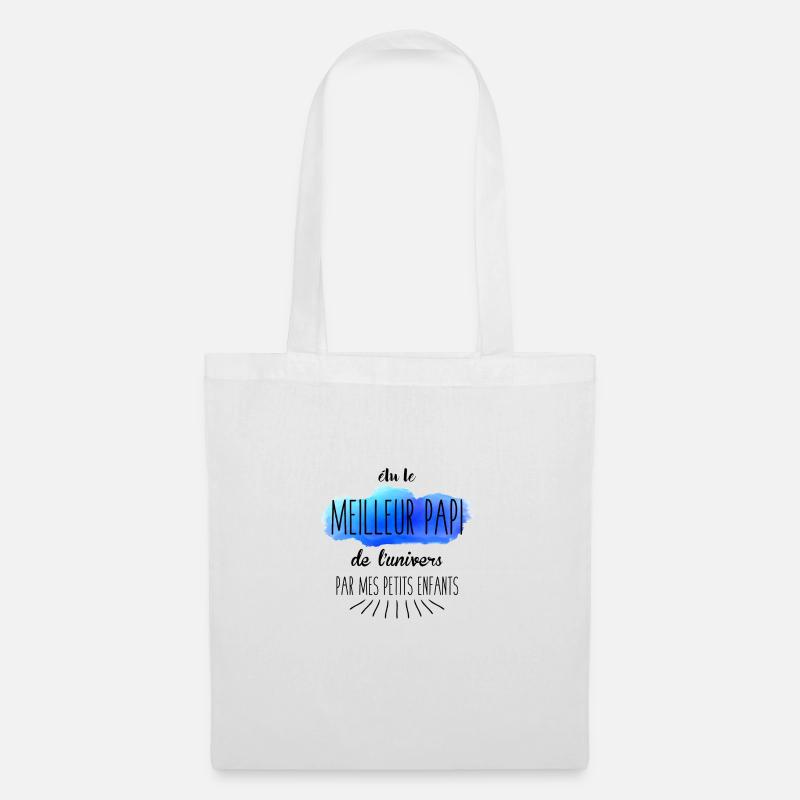 Meilleur papi - Sac en tissu - blanc
