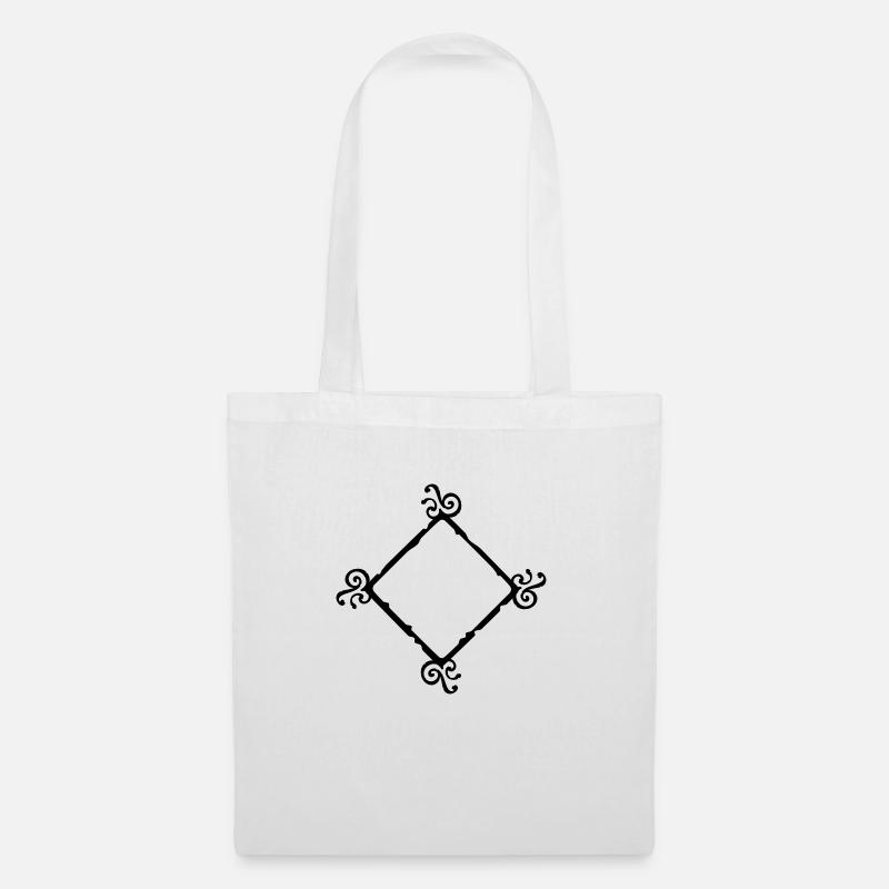 frame_vec_1 en - Tote Bag - white