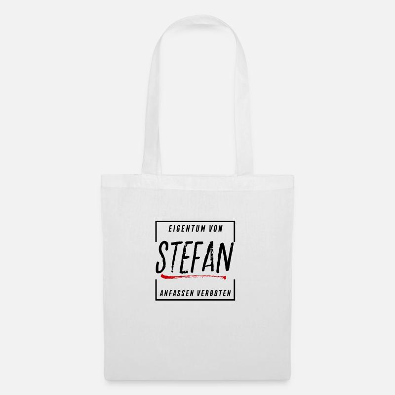 Stefan - Stoffbeutel - Weiß
