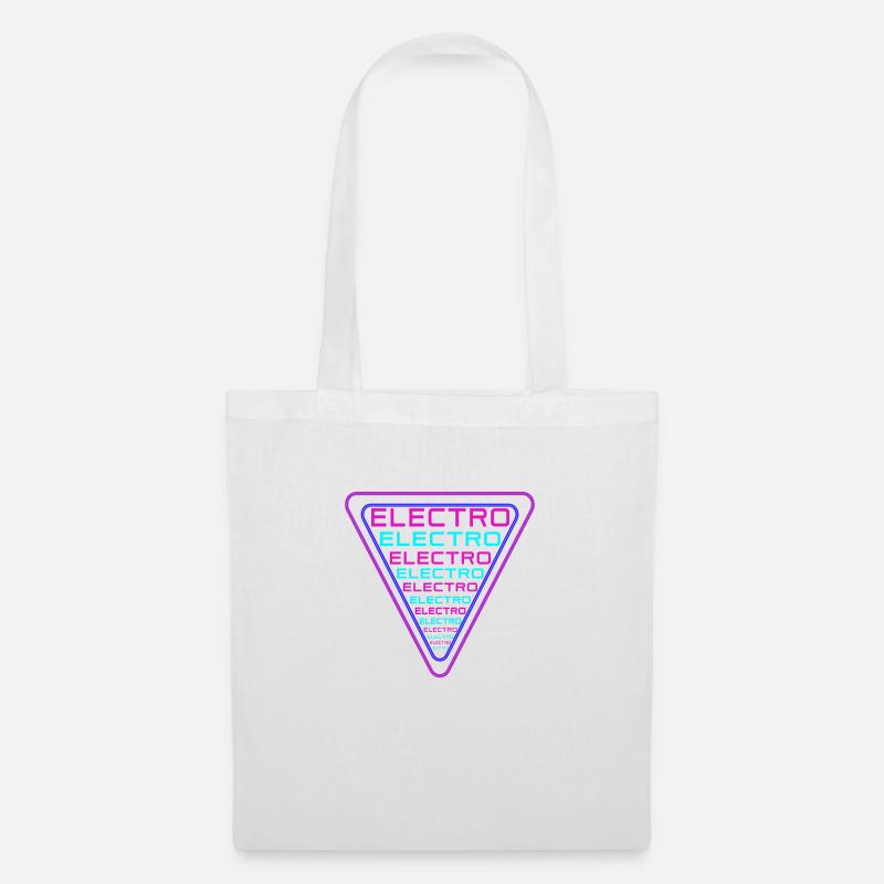 ELECTRO - Tote Bag - white