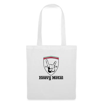 HEAVY METAL!!! Italian Ferrary Style - Sac en tissu - blanc - Devant