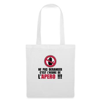 not disturb time apero1 - Tote Bag - white - Front
