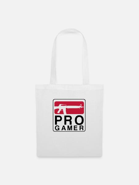 ProGamer - Stoffbeutel - Weiß