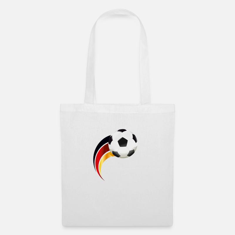Fussball Deutschland - Stoffbeutel - Weiß
