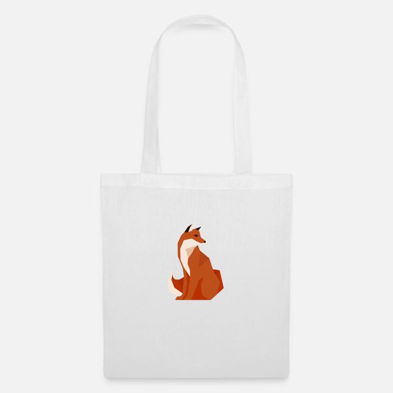 Fox - Tote Bag - white