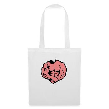 body bodybuilding athlete muscle Muscle - Tote Bag - white - Front