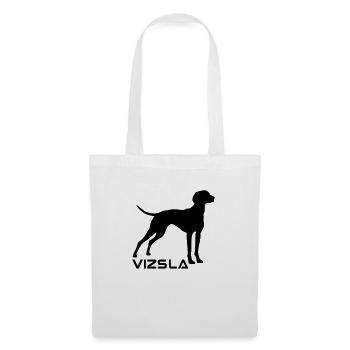 Vizsla - Stoffbeutel - Weiß - Vorne