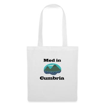 med_in_cumbria1 - Tote Bag - white - Front