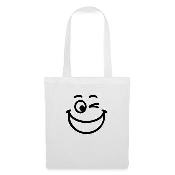 Smiley - Tote Bag - white - Front