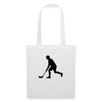 Floorball - Sac en tissu - blanc - Devant