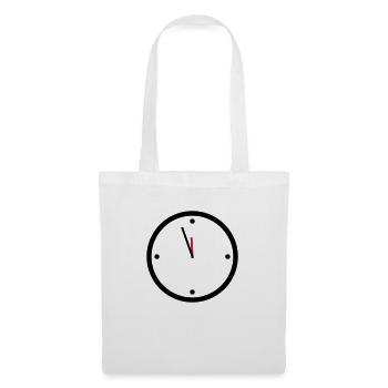 11:55 - Tote Bag - white - Front