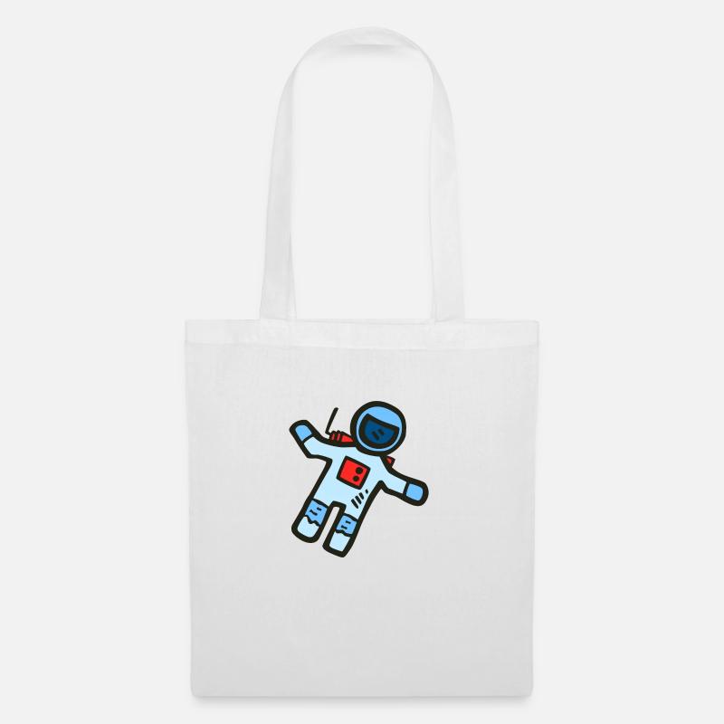 astronaut - Stoffbeutel - Weiß