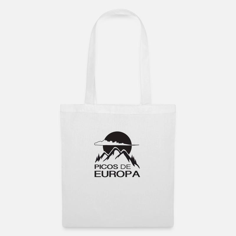Gipfel Europas - Stoffbeutel - Weiß