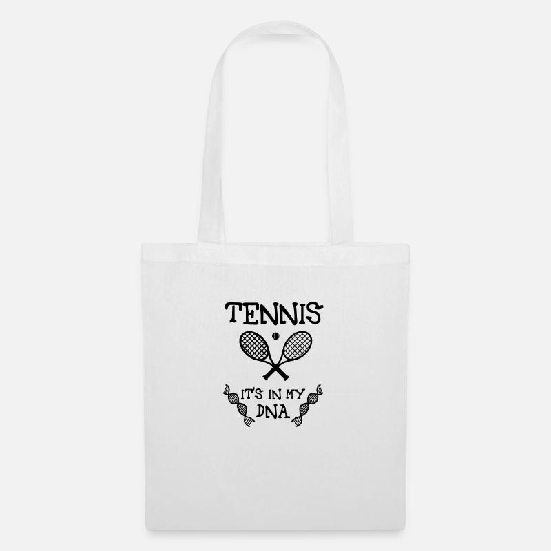 Tennis - Stoffbeutel - Weiß