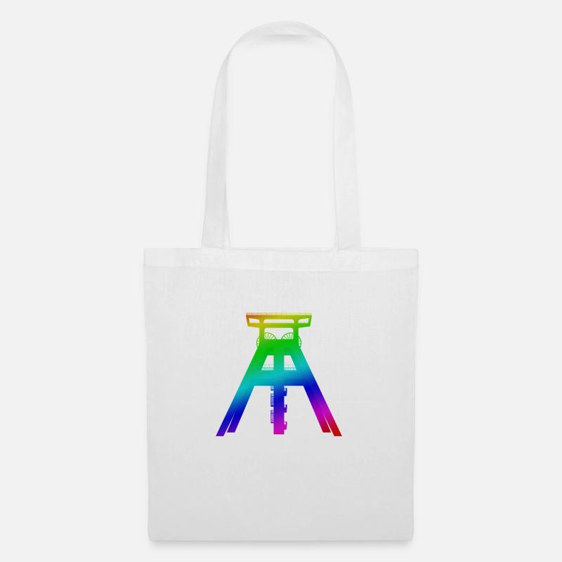 Förderturm - Tote Bag - white