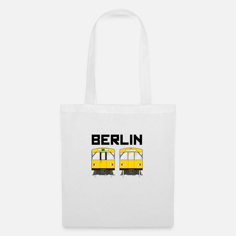 Berlin - Stoffbeutel - Weiß