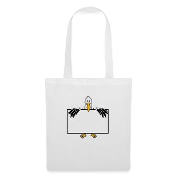 moeve with frame text field - Tote Bag - white - Front