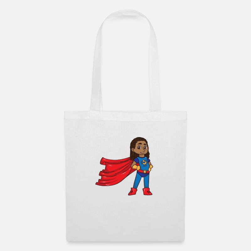 Super Hero Jaris - Stoffbeutel - Weiß