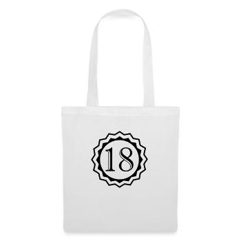 18 - Sac en tissu - blanc - Devant