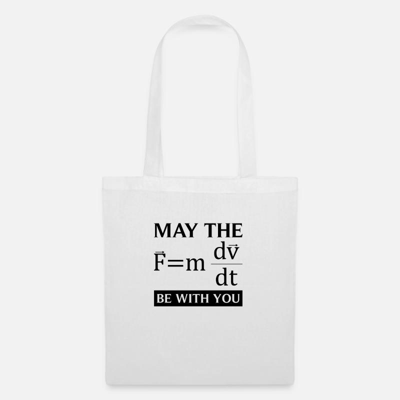 May The Force Be With You - Stoffbeutel - Weiß
