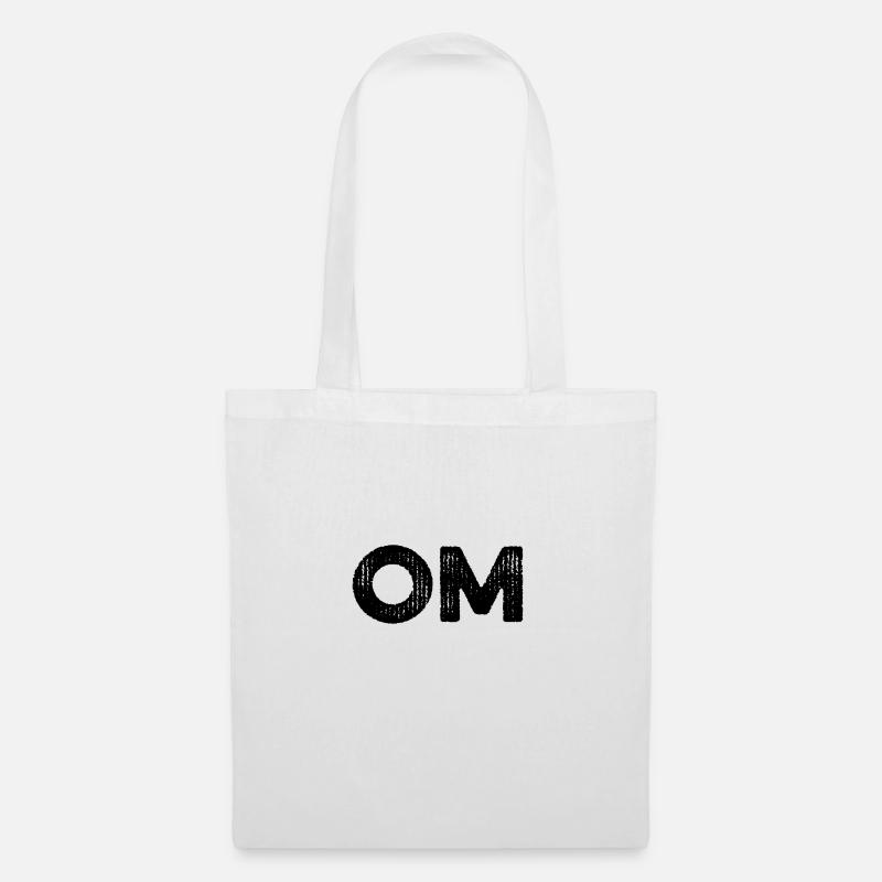 OM - Stoffbeutel - Weiß