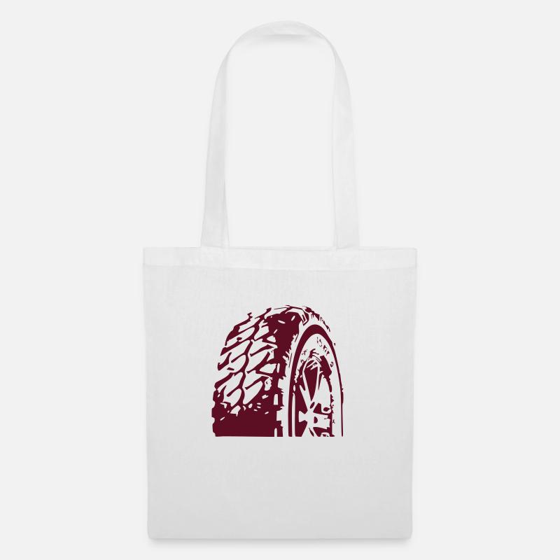 tire - Tote Bag - white