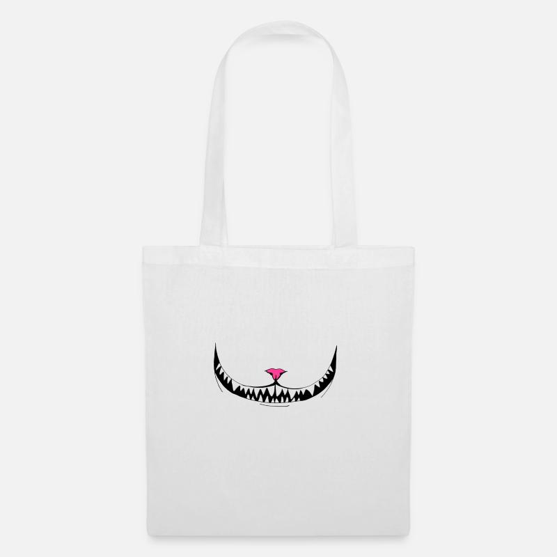 Chat - Sac en tissu - blanc