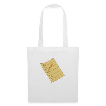 Tick list tick off - Tote Bag - white - Front