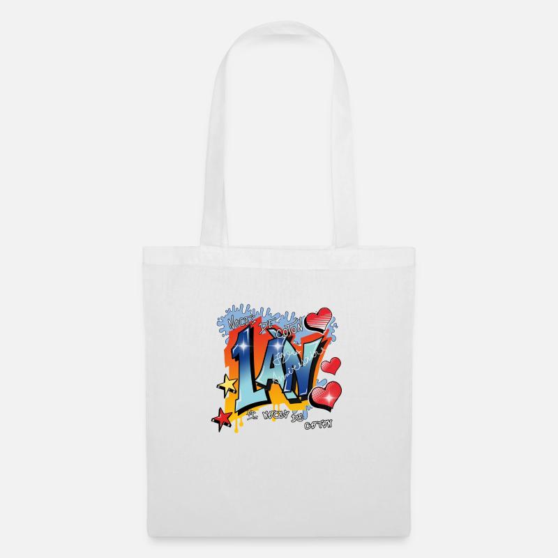 noce de coton 4 - Sac en tissu - blanc