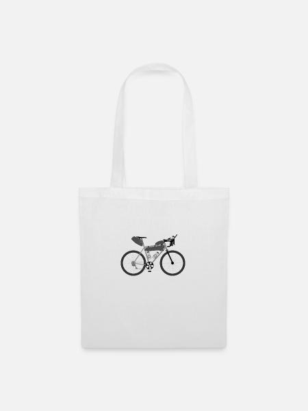 Ultra Endurance Fahrrad Bikepacking Ultracycling - Stoffbeutel - Weiß