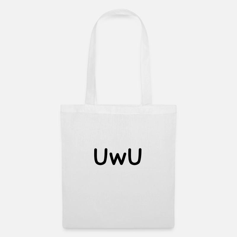 UwU - Stoffbeutel - Weiß