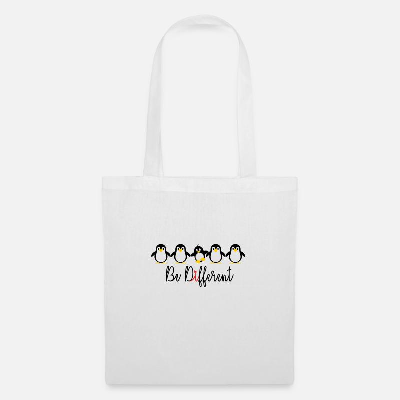be different - Tote Bag - white
