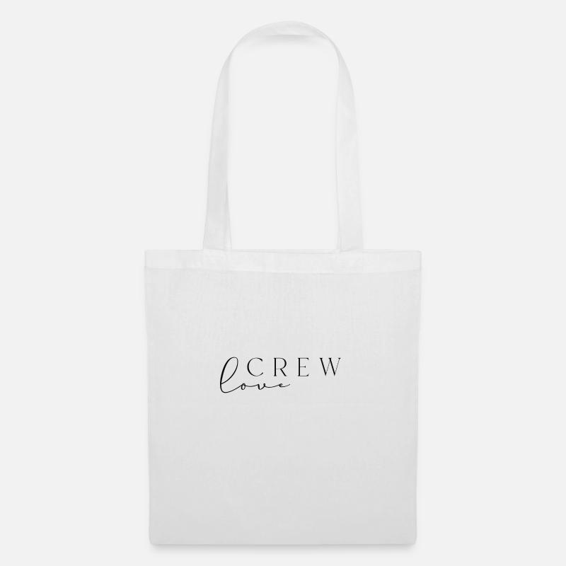 Crew Love - Stoffbeutel - Weiß