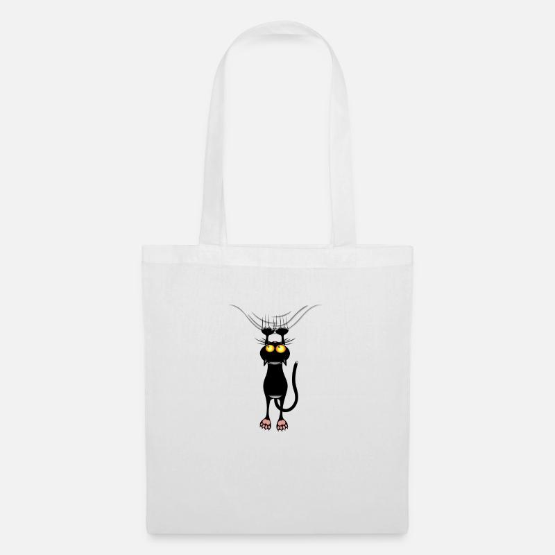 cat scratch - Tote Bag - white