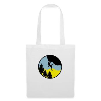climbing nature - Tote Bag - white - Front