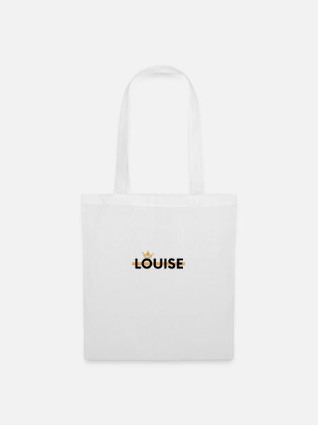 Louise - Stoffbeutel - Weiß