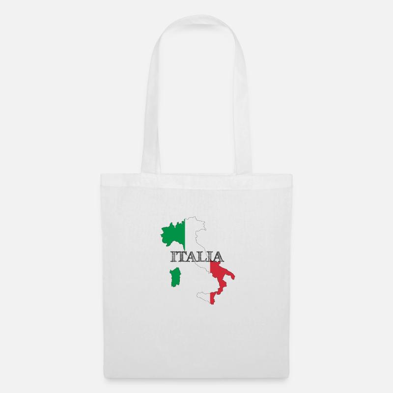 ITALIEN - Stoffbeutel - Weiß